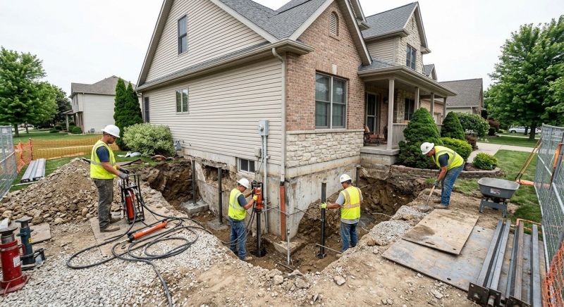 Building Foundation Repair in Cibolo, TX