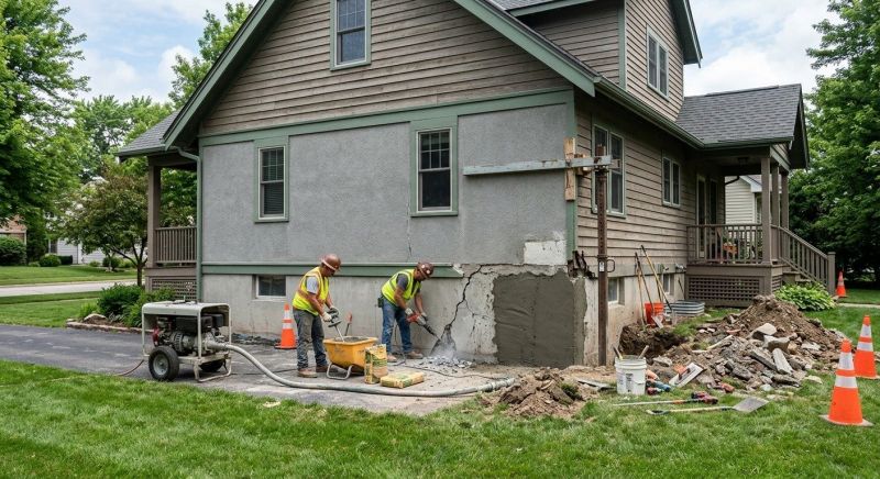 Building Foundation Repair in Elmendorf, TX