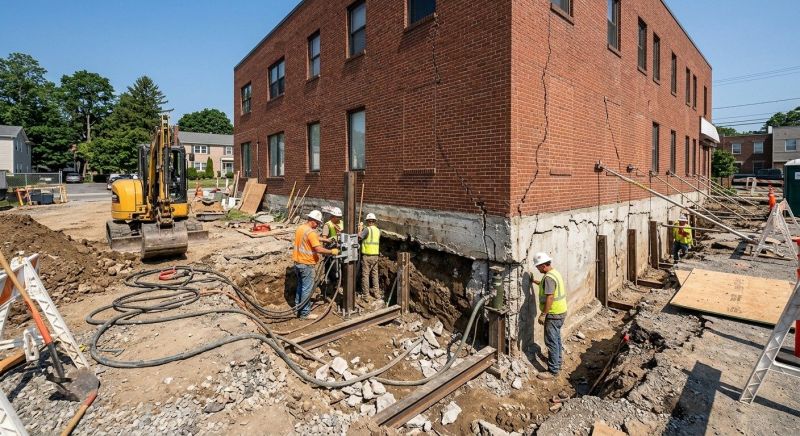 Building Foundation Repair in Elmendorf, TX