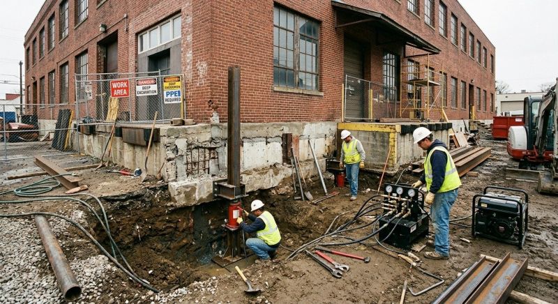 Building Foundation Repair in Schertz, TX