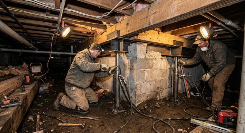 Concrete Foundation Repair in Seguin, TX