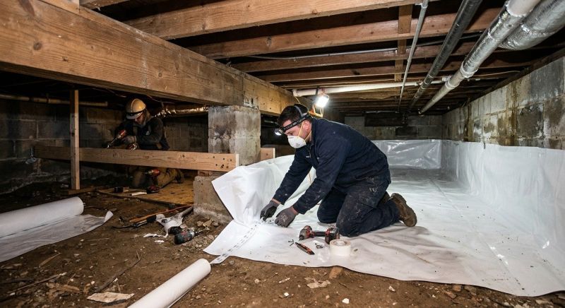 Crawl Space Leveling in La Vernia, TX