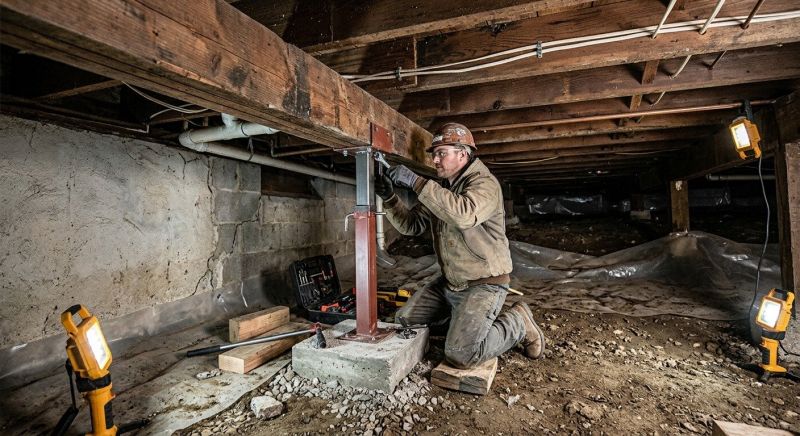 Crawlspace Foundation Repair in Universal City, TX