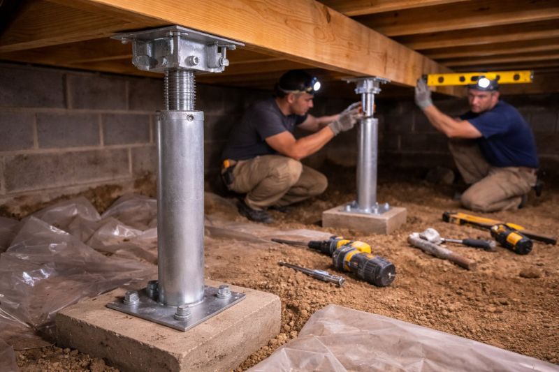 Crawlspace Structural Repair in La Vernia, TX
