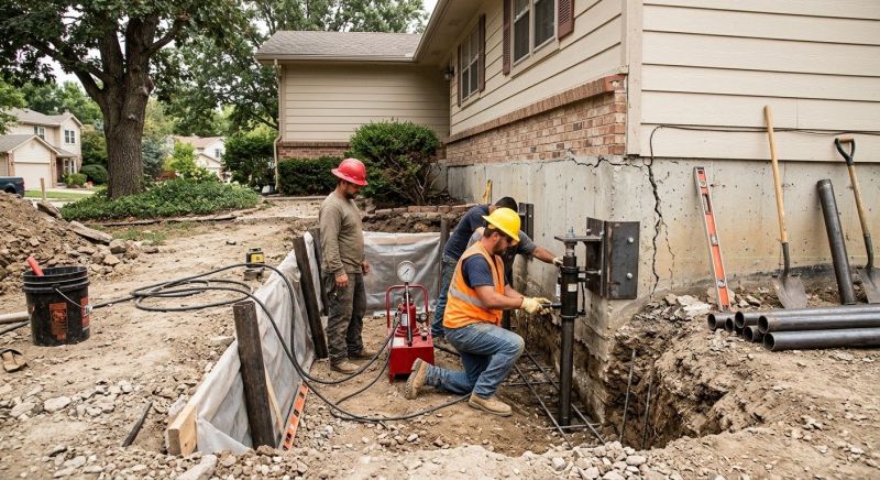 Deep Foundation Repair in La Vernia, TX