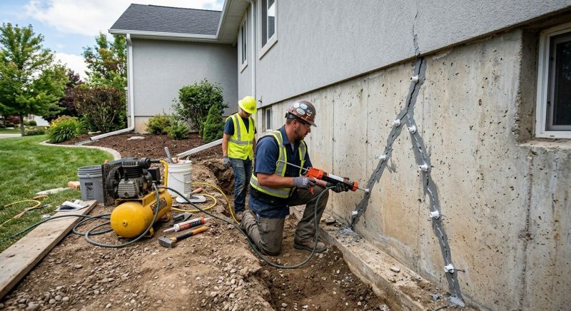 Foundation Crack Repair in Elmendorf, TX