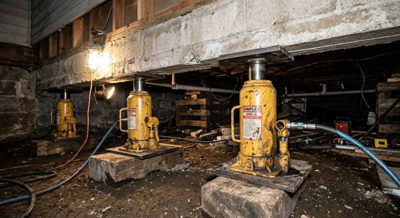 Foundation Jacking in Cibolo, TX
