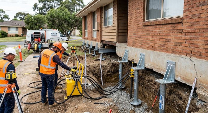 Foundation Jacking in Elmendorf, TX
