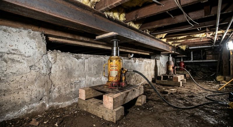 Foundation Jacking in Elmendorf, TX