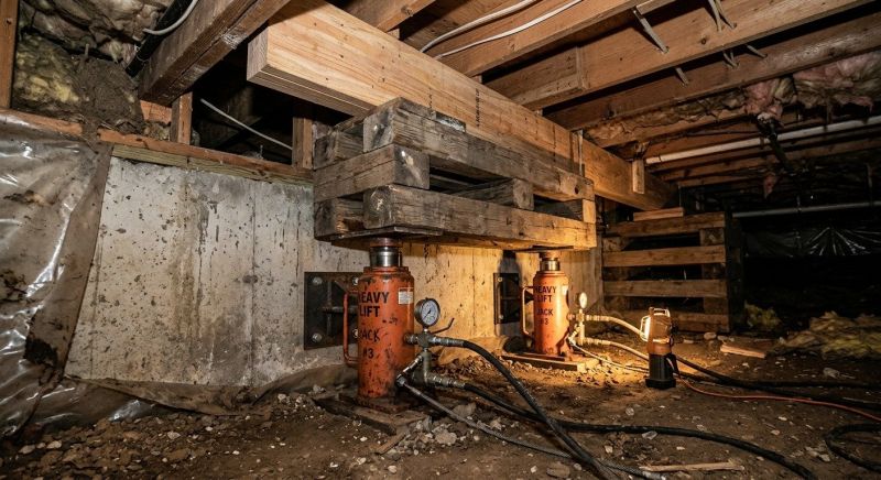 Foundation Jacking in Floresville, TX