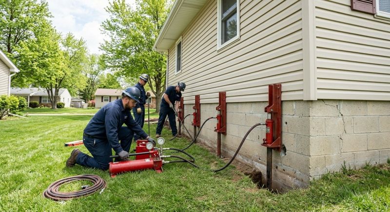 Foundation Jacking in Schertz, TX