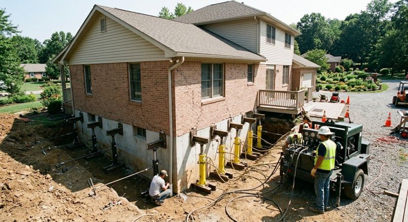 Foundation Jacking in Seguin, TX