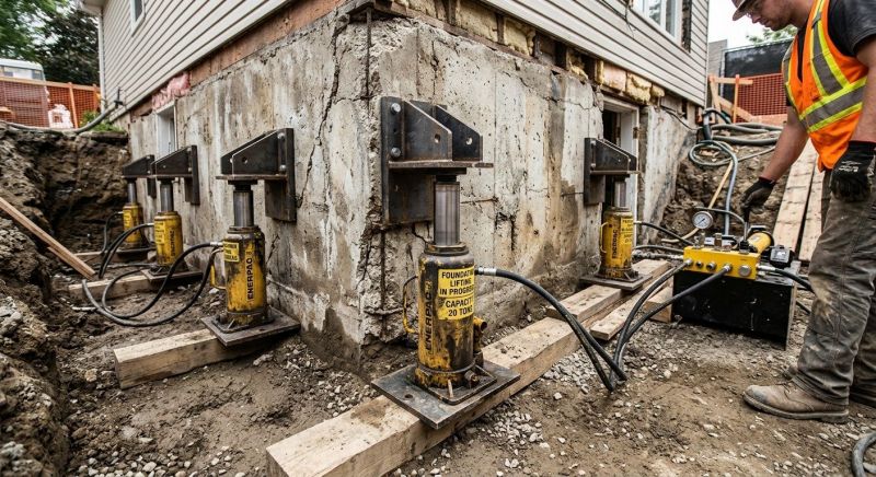 Foundation Jacking in Seguin, TX