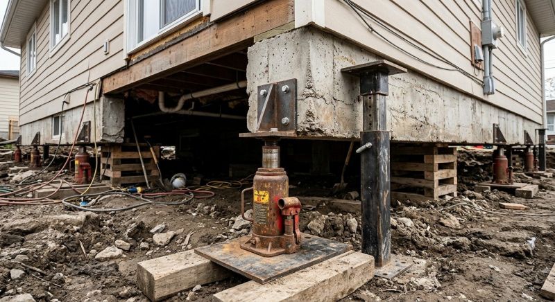 Foundation Jacking in Universal City, TX