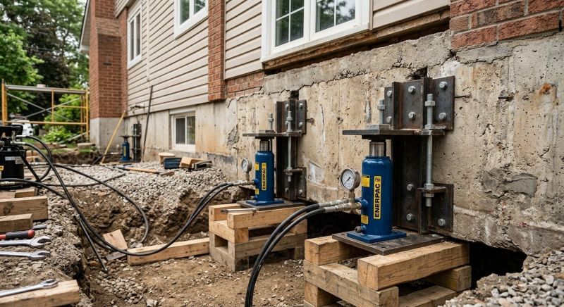 Foundation Jacking in Wilson County, TX
