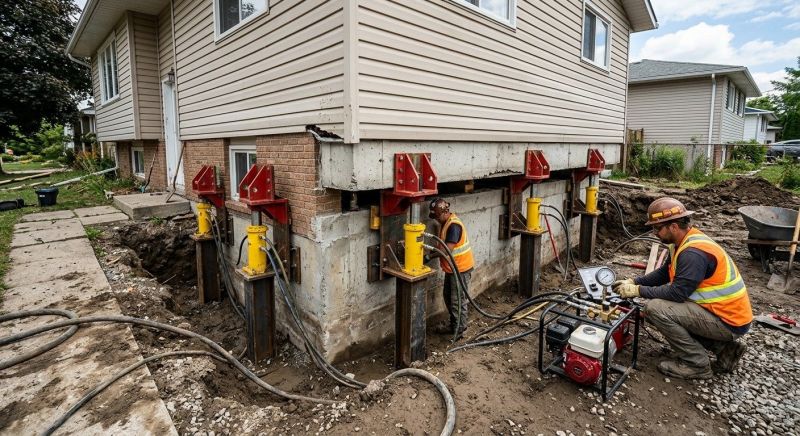 Foundation Lifting in Elmendorf, TX