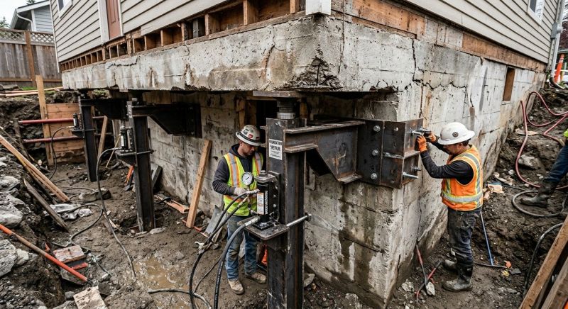 Foundation Lifting in Floresville, TX