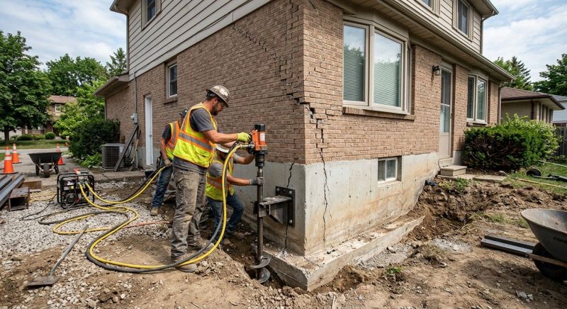 Foundation Lifting in Universal City, TX