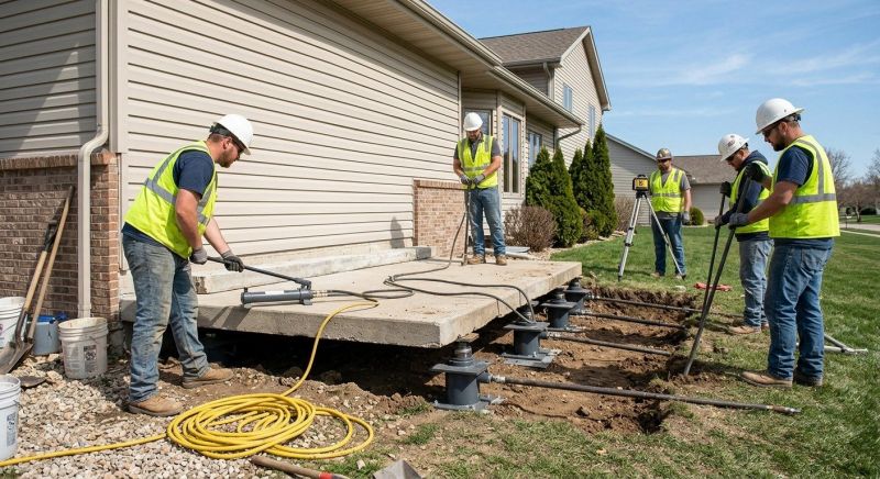 Foundation Lifting in Universal City, TX