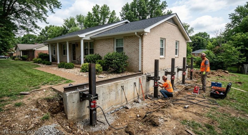 Foundation Pier Leveling in La Vernia, TX