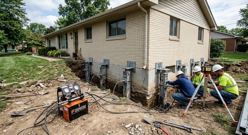 Foundation Pier Leveling in La Vernia, TX