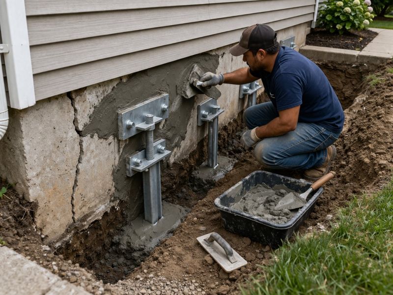 Foundation Pier Repair in La Vernia, TX