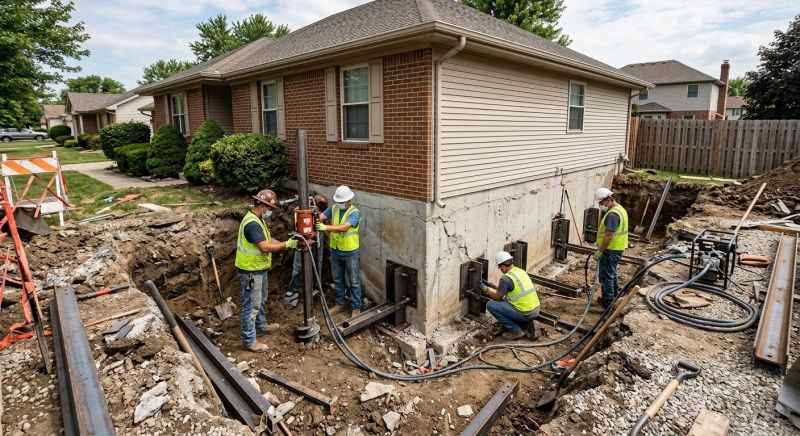 Foundation Pier Repair in La Vernia, TX