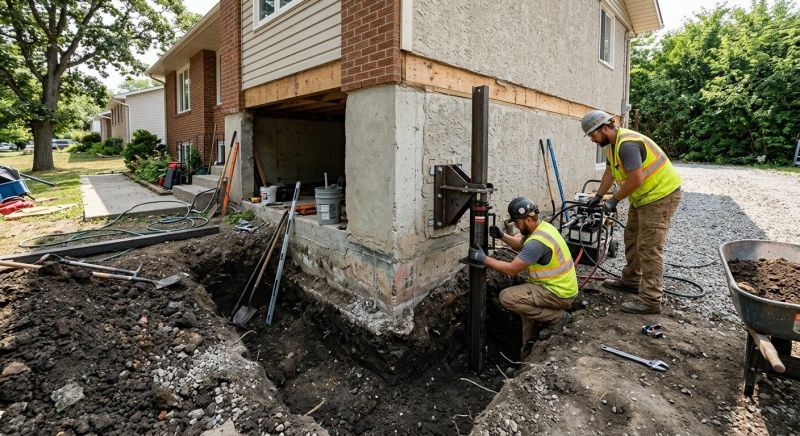 Foundation Pier Repair in La Vernia, TX