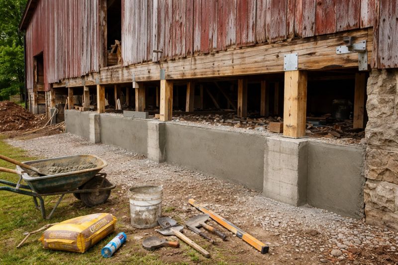 Foundation Renovation in La Vernia, TX