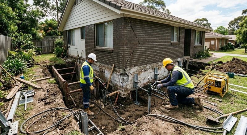 Foundation Stabilizing in Wilson County, TX