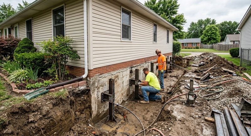 Foundation Stabilizing in Wilson County, TX