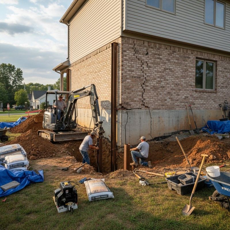 Home Foundation Repair in Wilson County, TX
