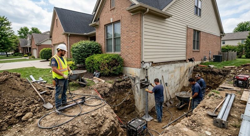 House Foundation Repair in Elmendorf, TX