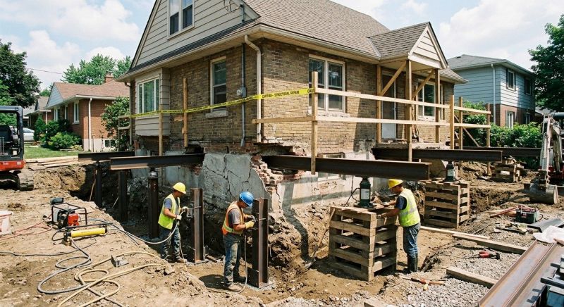 House Foundation Repair in Wilson County, TX