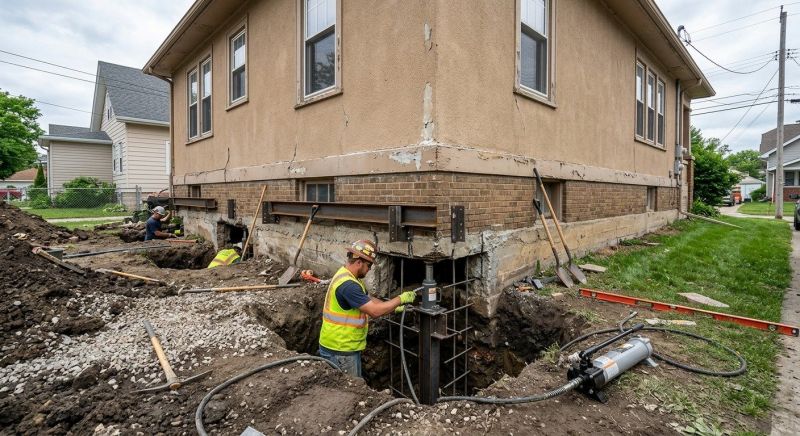 House Underpinning in La Vernia, TX