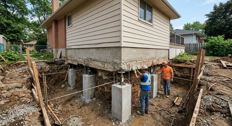 House Underpinning in La Vernia, TX