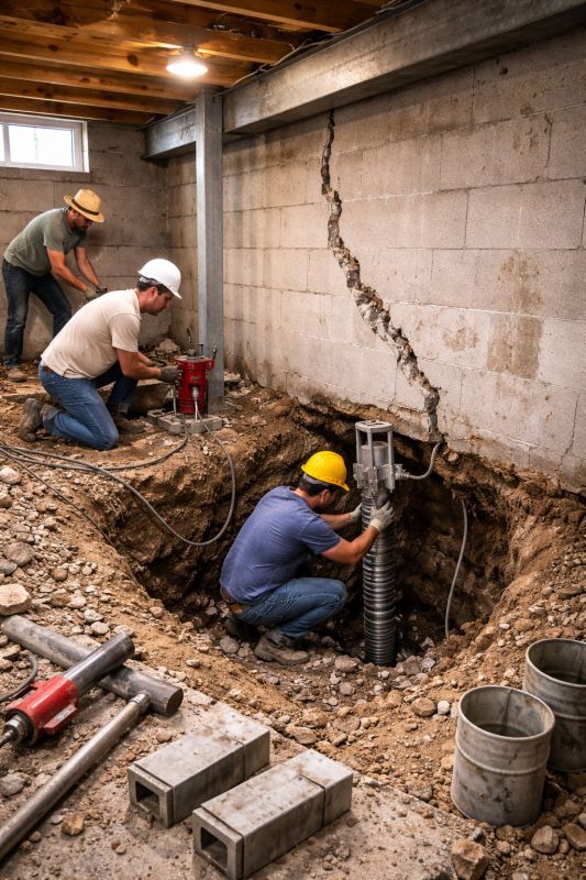 Piling Repair in Adkins, TX