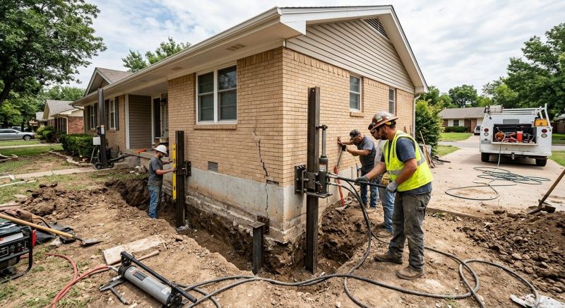 Settling Foundation Service in La Vernia, TX