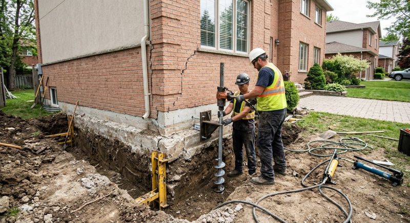 Sinking Foundation Repair in Floresville, TX