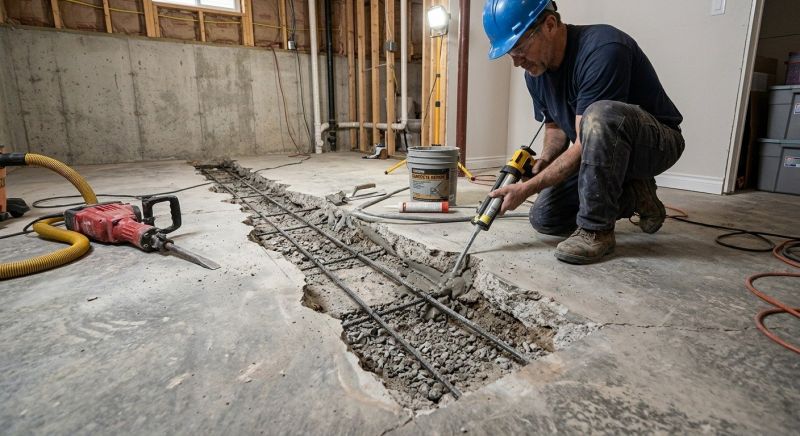 Slab Foundation Repair in La Vernia, TX