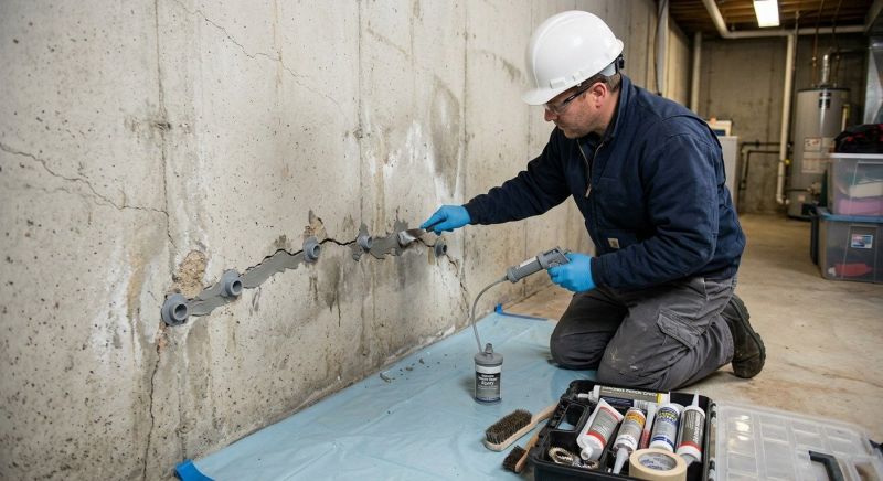 Structural Crack Repair in La Vernia, TX