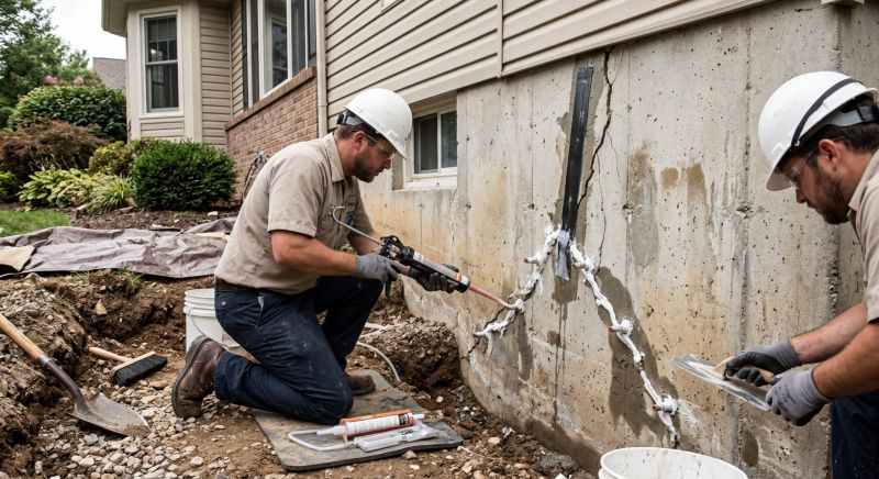 Structural Crack Repair in La Vernia, TX