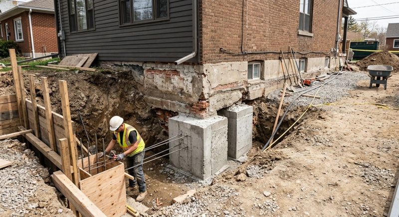 Structural Underpinning in La Vernia, TX