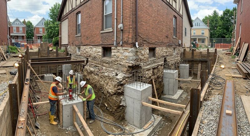 Structural Underpinning in La Vernia, TX