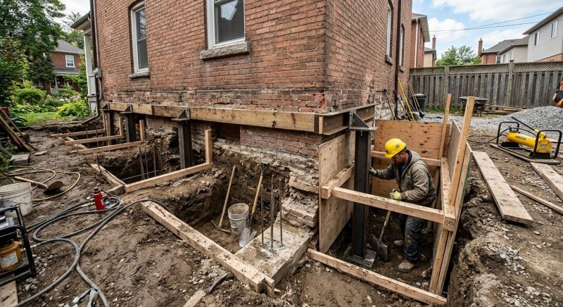 Structural Underpinning in La Vernia, TX